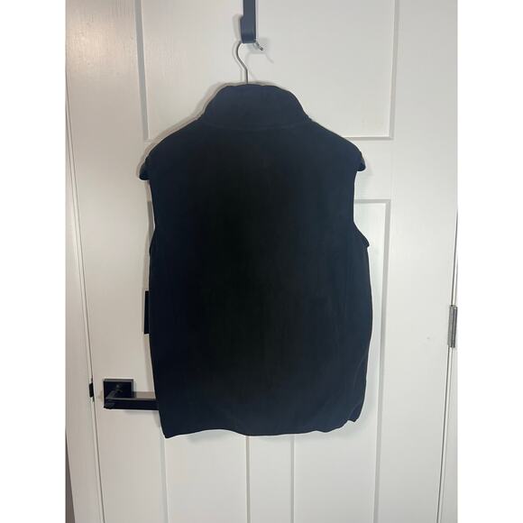 NEW Cleveland‎ Browns Full-Zip Fleece Vest Black NFL Collection NWT Men Large - Picture 4 of 8